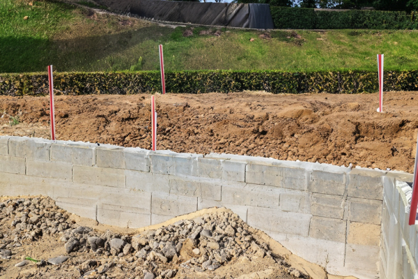 Retaining Wall Preparation